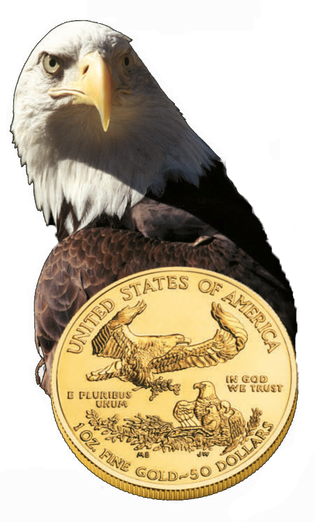 pièce d'or American Eagle