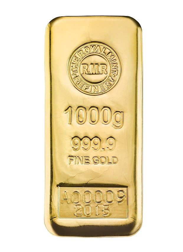The new 1 kg gold bar by the Royal Mint - Orobel