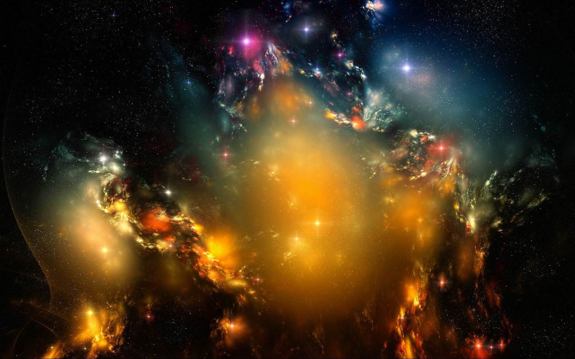 ruée vers l'or galaxie