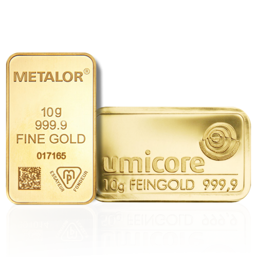 Lingot de 10 Grammes d'Or