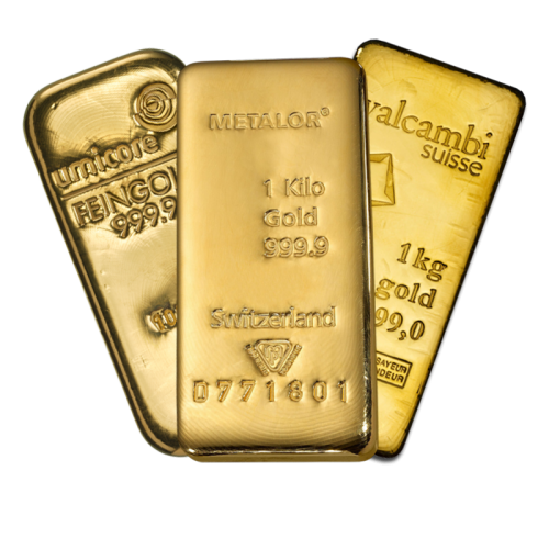 Lingot de 1 Kilo d'Or