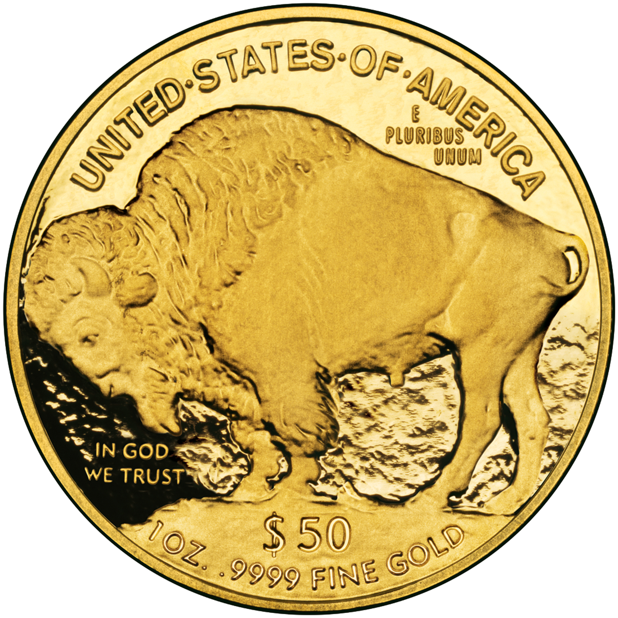 50$ American Buffalo - Revers