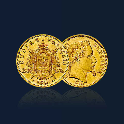 20 francs napoleon pieces or orobel 1