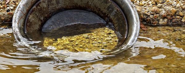 Extraire de l'or - méthode orpaillage