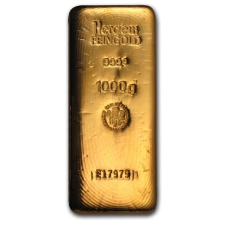 lingot or un kilo Heraeus