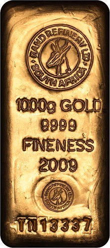 lingot or un kilo raffinerie rand