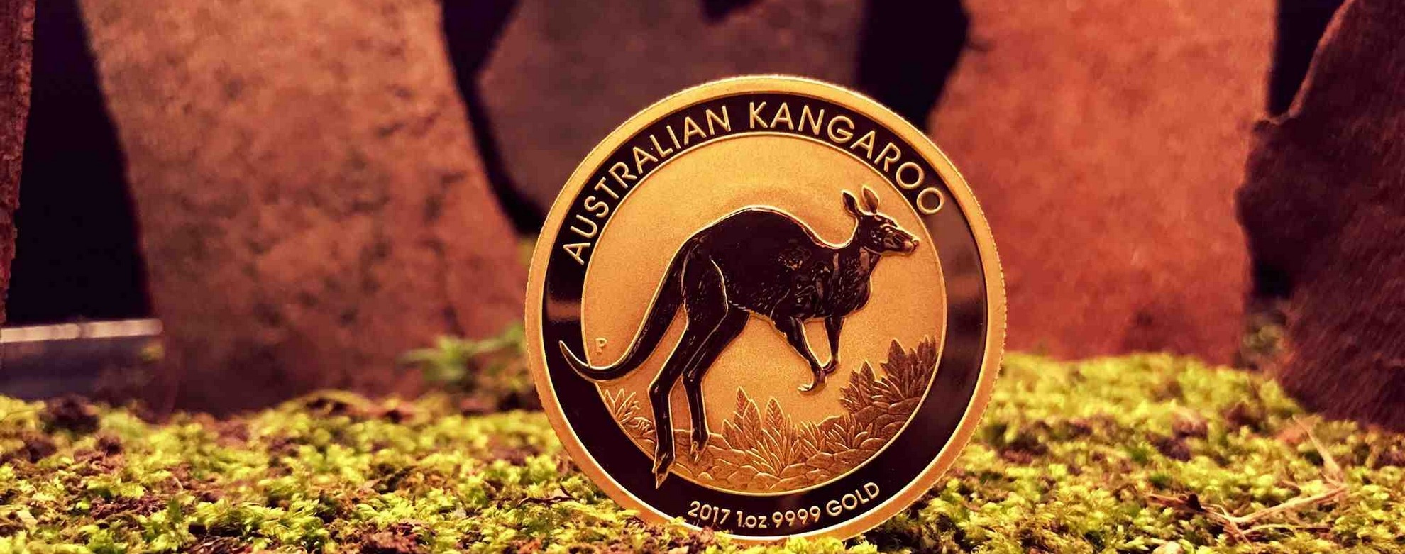Australien nugget kangourou pice dor par orobel