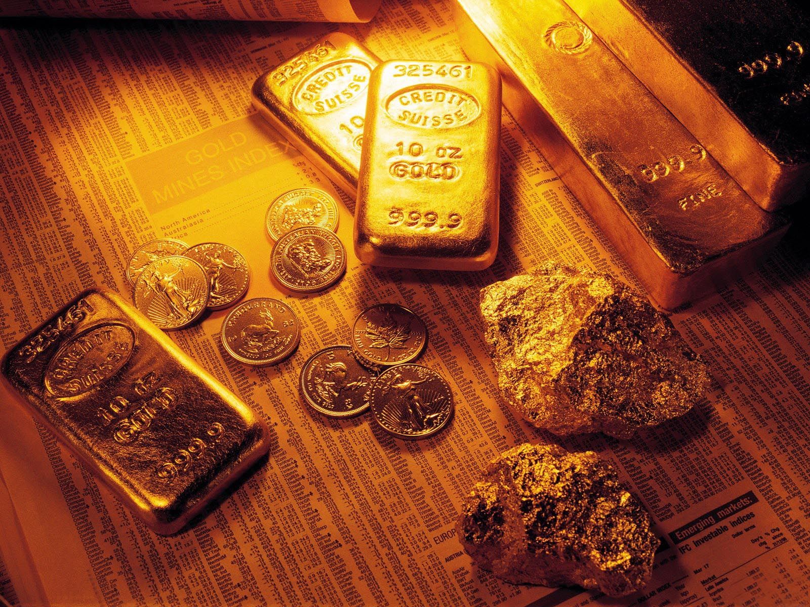 lingots et pièces d'or