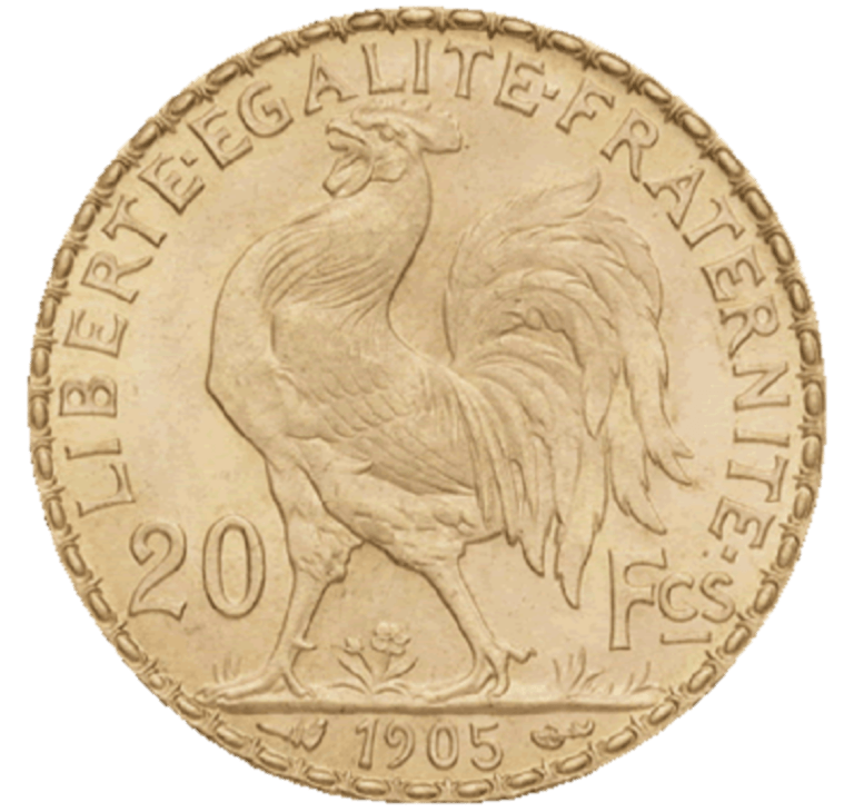 20 francs Marianne Coq OR