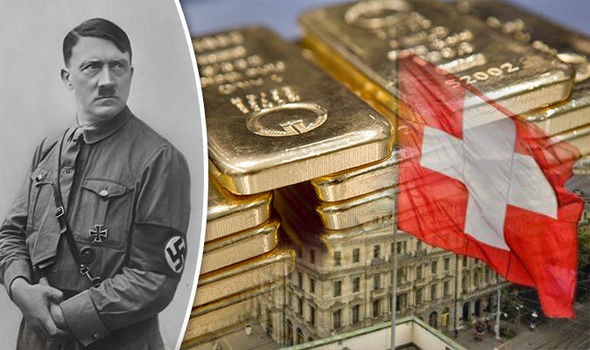 Les banques pourrissent le monde. Hitler-suisse-gold-or-1