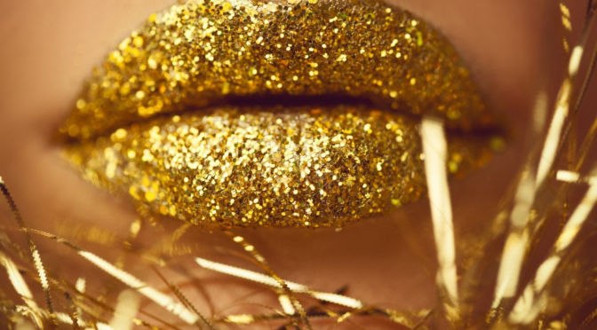 gold cosmetic