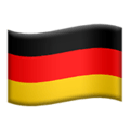 flag for germany 1f1e9 1f1ea