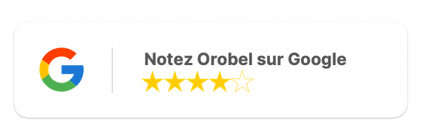 Orobel - Notés 4,5/5 en avis sur Google