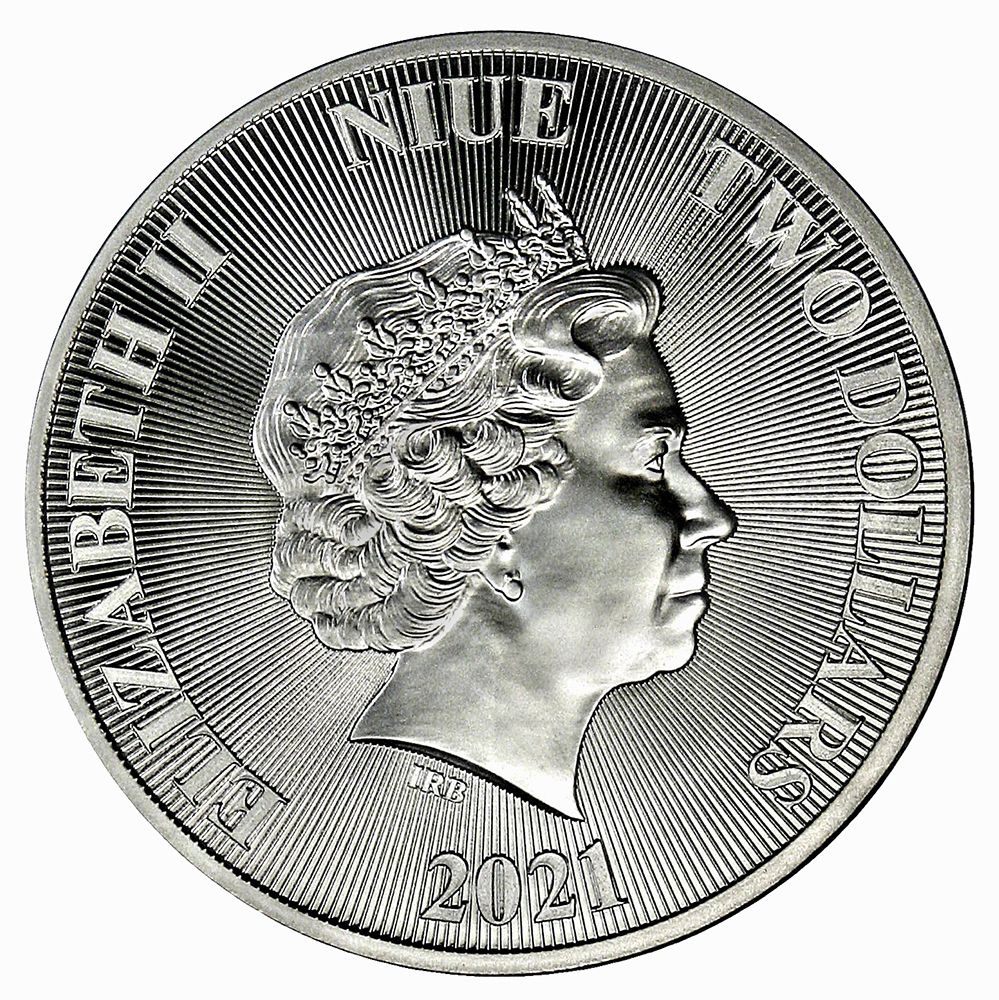 2021 1 oz roaring lion silver coin 2