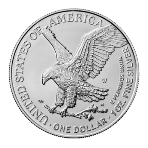 1 oz Silver American Eagle Coin 2023 OBV