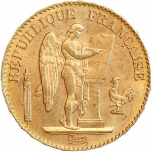 20 francs genie troisieme republique 1897 20 francs a sup fdc