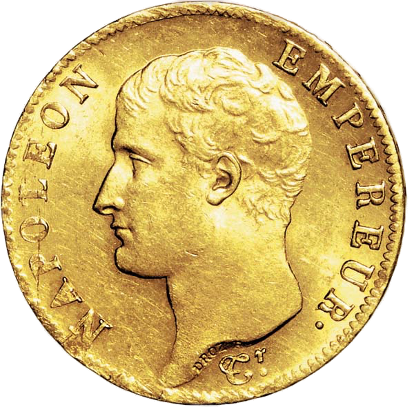 20 francs or napoleon Ier an 13 or orobel 1