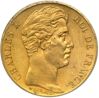 Piece 20 Francs Or Charles X Orobel