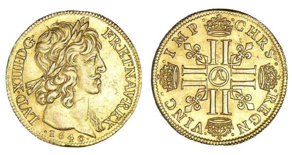 Double Louis d'Or - Louis XIII (1640)